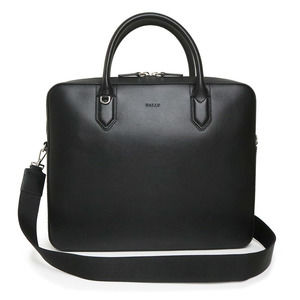 Bally 2way Shoulder Handbag Briefcase Black